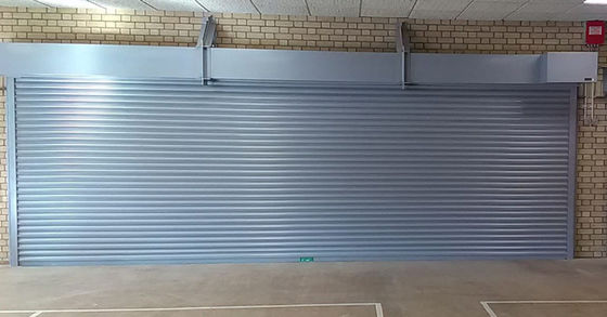 Warehouse 3h Fire Rated Roller Shutter Door Steel Roll Up Doors 1.5mm thickness