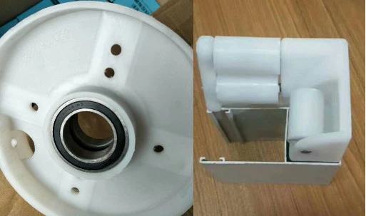 倉庫のガレージのための産業自動モーターを備えられたアルミ合金の頭上式のローラー シャッター ドア